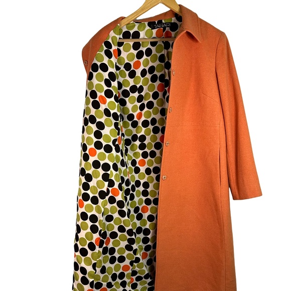 Tahari Orange Women's Coat - Picture 3 of 12